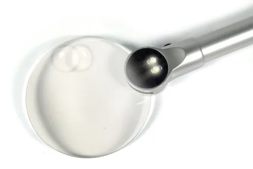 fotografie Lupa Levenhuk Zeno 400 s LED osvětlením, 2/4x, 88/21 mm, kov,  4