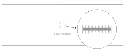 fotografie Kalibrační sklíčko MAGUS CS1 (0,01),  4