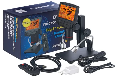 foto Mikroskop Levenhuk DTX RC3 s dálkovým ovládáním,  2