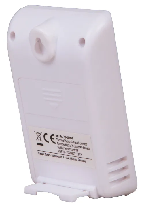 fotografie Bresser 3 kanálový venkovní snímač teploty/vlhkosti pro meteostanice,  3