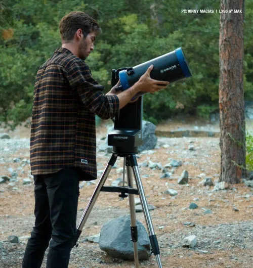 snímek Hvězdářský dalekohled Meade LX65 6'' MAK,  8