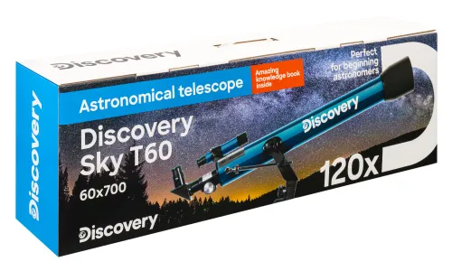 obrázek Hvězdářský dalekohled Levenhuk Discovery Sky T60 s knížkou,  15