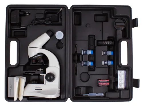 foto Mikroskop Levenhuk Rainbow 50L PLUS Moonstone - Vystavený předmět,  16