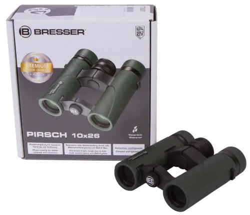 fotografie Binokulární dalekohled Bresser Pirsch 10x26,  10