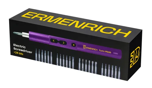 obrázek Elektrický šroubovák Ermenrich Tunn PD20,  9