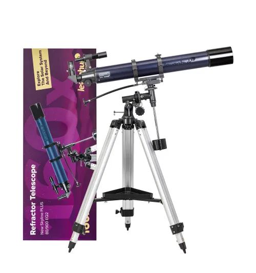 snímek Hvězdářský dalekohled Levenhuk New Skyline PLUS 80/900 EQ2,  2