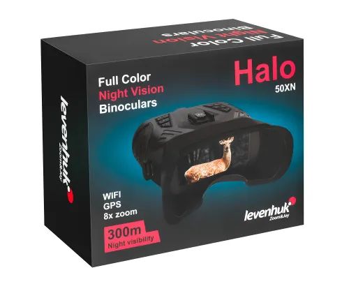 snímek Digitální binokulární dalekohled s nočním viděním Levenhuk Halo 50XN GPS,  13