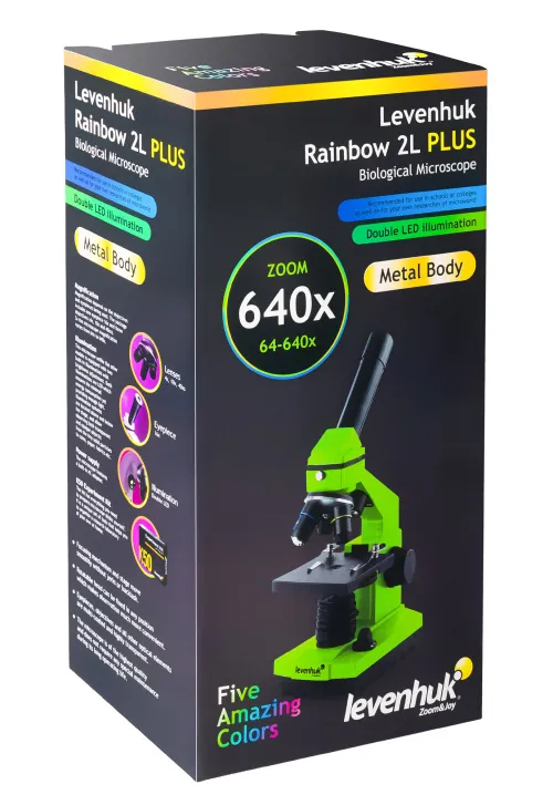 foto Mikroskop Levenhuk Rainbow 2L PLUS,  14