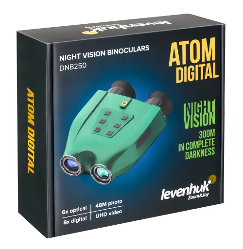 snímek Binokulární dalekohled s nočním viděním Levenhuk Atom Digital DNB250 - Vystavený předmět,  13