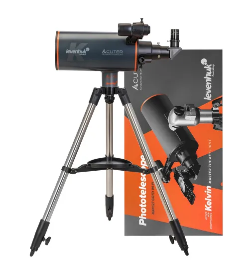 snímek Fototeleskop Levenhuk Kelvin MAK127 AZ GOTO Wi-Fi,  2