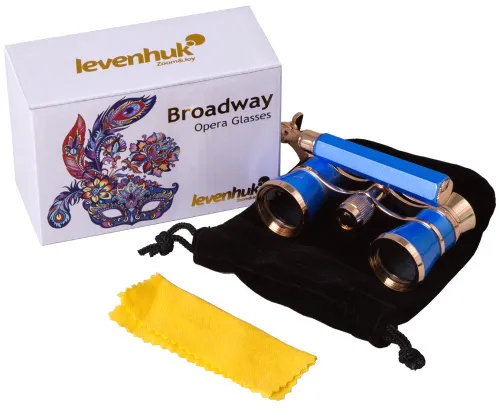 fotografie Divadelní kukátko Levenhuk Broadway 325L s lorňonem,  2