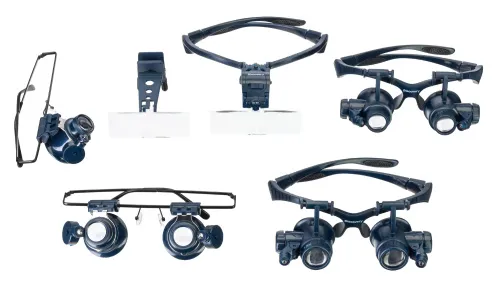 obrázek Zvětšovací brýle Levenhuk Discovery Crafts DGL 30 - Vystavený předmět,  3