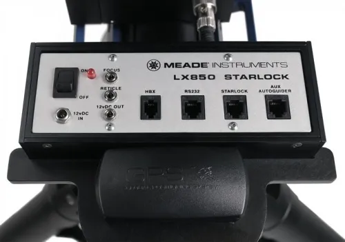 fotografie Německý ekvatoreální držák Meade LX850 s technologií StarLock bez stativu,  3