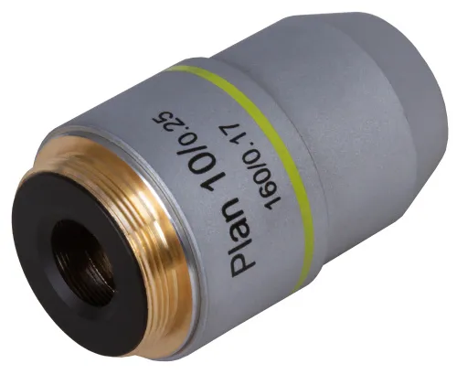 fotografie Rovinný achromatický objektiv Levenhuk MED 10x,  3