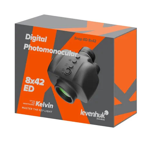fotografie Digitální fotomonokulární dalekohled Levenhuk Kelvin Snap ED 8x42,  3