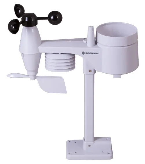 snímek Meteostanice Bresser 5v1 s Wi-Fi a barevným displejem, černá,  8