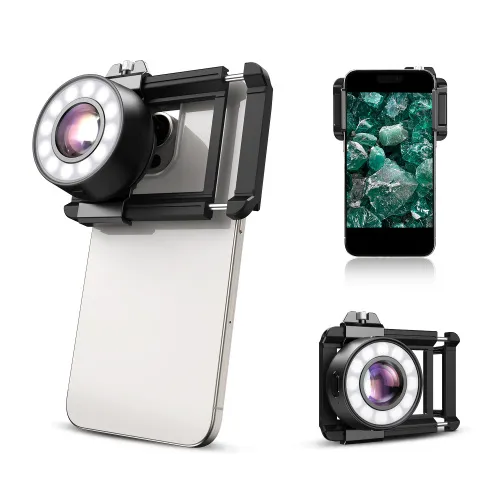 obrázek LED mikroskop pro smartphone Levenhuk Kelvin TMC20,  3