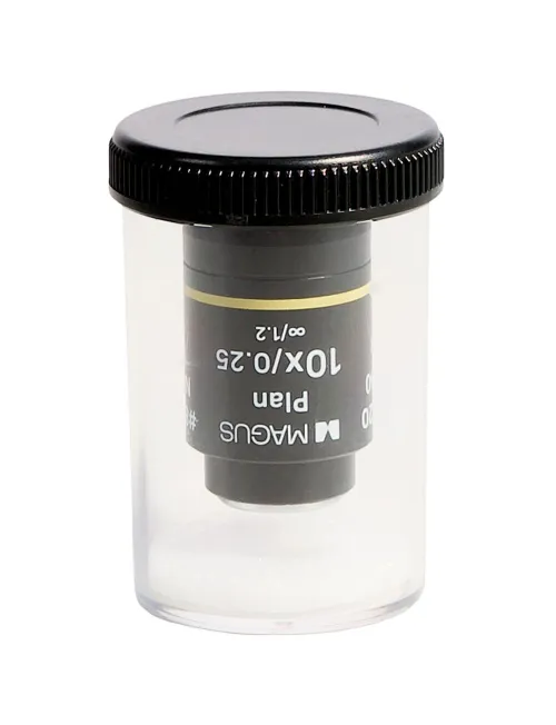 foto Objektiv MAGUS 10PL60V Plan 10х/0,25 ∞/1,2 H60 mm,  5