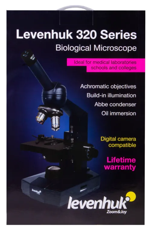 foto Biologický monokulární mikroskop Levenhuk 320 PLUS - Vystavený předmět,  18