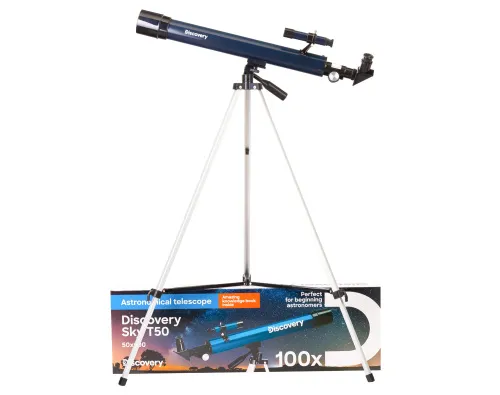 snímek Hvězdářský dalekohled Levenhuk Discovery Sky T50 s knížkou - Vystavený předmět,  7