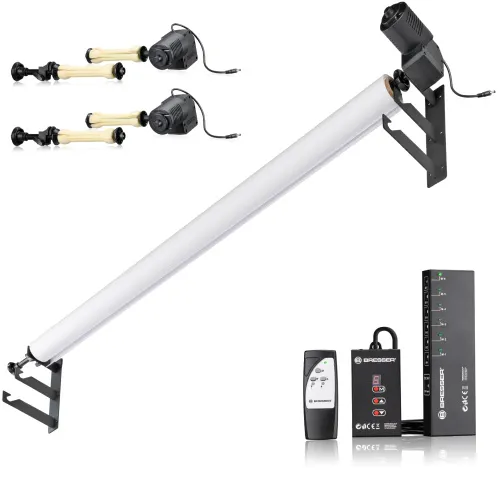 foto Elektrický systém pozadí Bresser EBS-3 pro 3 role,  2