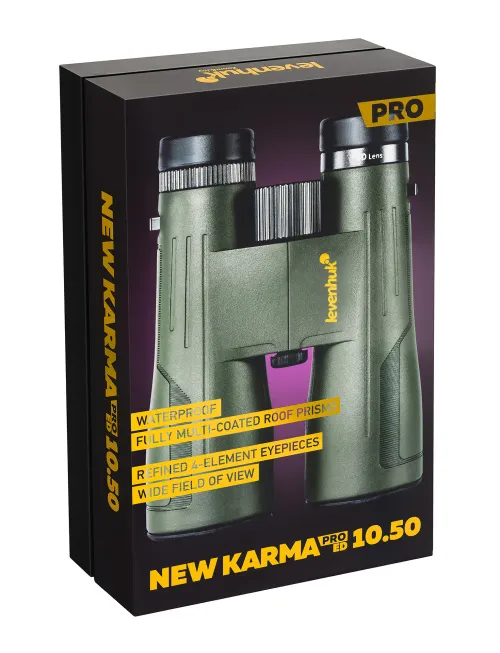 snímek Binokulární dalekohled Levenhuk New Karma PRO ED 10x50,  13