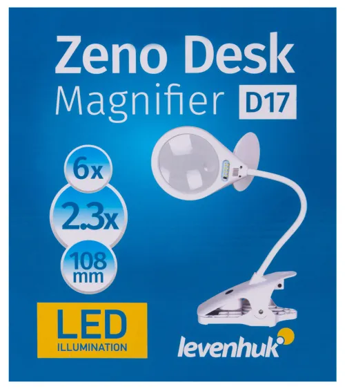 fotografie Lupa Levenhuk Zeno Desk D17 - Vystavený předmět,  12