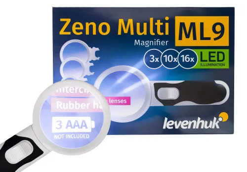 foto Lupa Levenhuk Zeno Multi ML9,  9