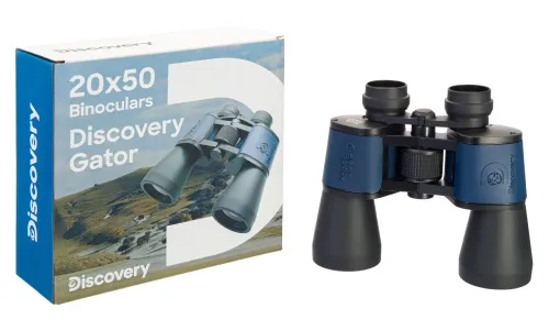 foto Binokulární dalekohled Levenhuk Discovery Gator 20x50 - Vystavený předmět,  11