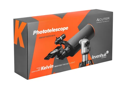 snímek Fototeleskop Levenhuk Kelvin MAK127 AZ GOTO Wi-Fi,  16