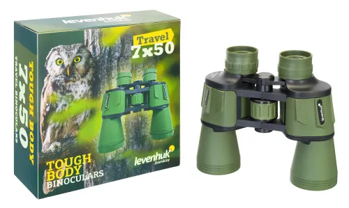 obrázek Binokulární dalekohled Levenhuk Travel 7x50 - Vystavený předmět,  11