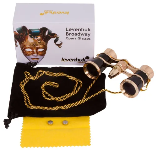 foto Divadelní kukátko Levenhuk Broadway 325F (s LED svítilnou a řetízkem),  2