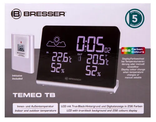 snímek Meteostanice Bresser Temeo TB RC,  14
