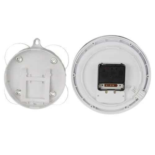 foto Hodiny na stěnu koupelny Bresser MyTime Bath, černá,  3