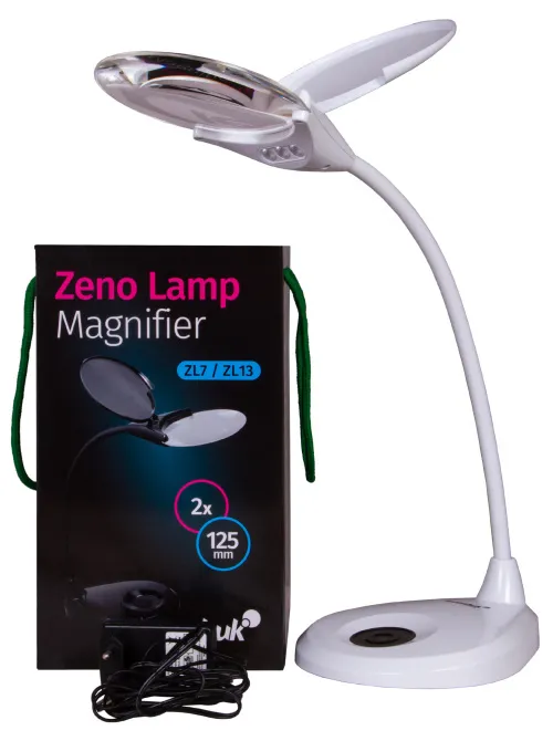 snímek Lupa Levenhuk Zeno Lamp ZL13,  2