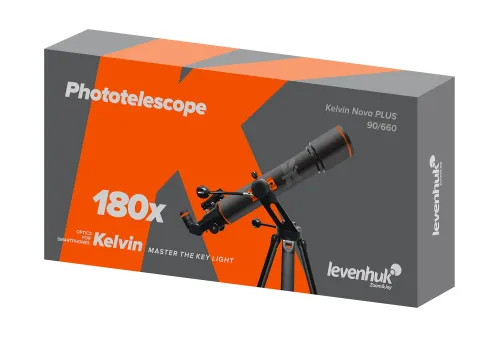 foto Fototeleskop Levenhuk Kelvin Nova PLUS 90/660,  6