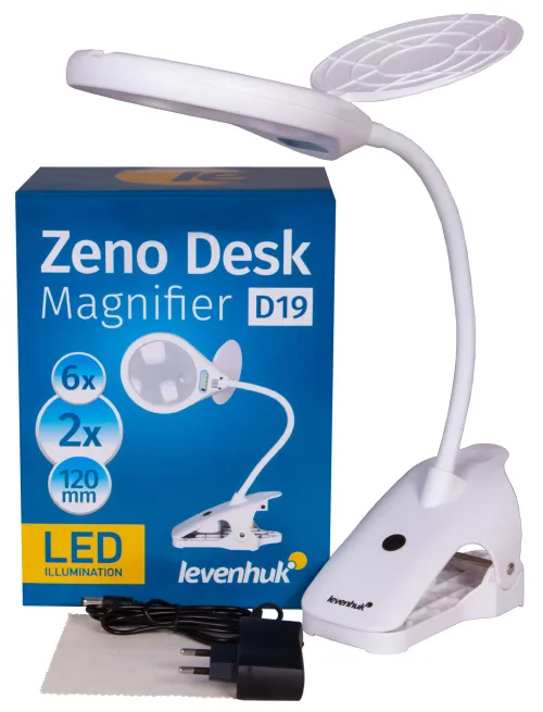 fotografie Lupa Levenhuk Zeno Desk D19,  2