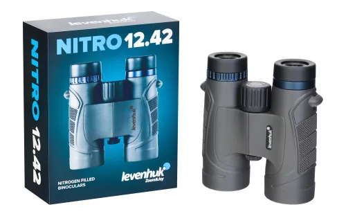 obrázek Binokulární dalekohled Levenhuk Nitro 12x42,  4