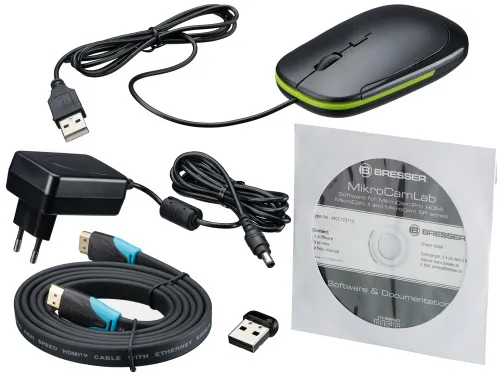 foto Mikroskopový digitální fotoaparát Bresser MikroCam PRO HDMI 5MP,  2