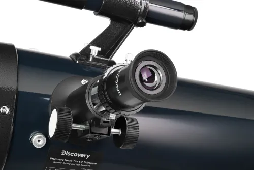 fotografie Hvězdářský dalekohled Levenhuk Discovery Spark 114 EQ s knížkou,  10