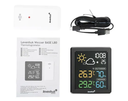 foto Termohygrometr Levenhuk Wezzer BASE L80,  3