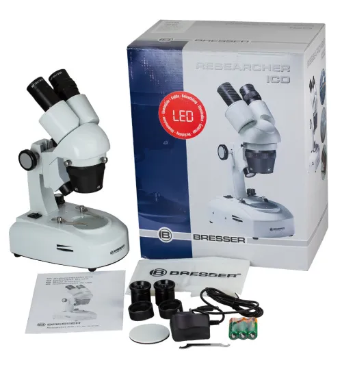 foto Mikroskop Bresser Researcher ICD LED 20–80x - Vystavený předmět,  10