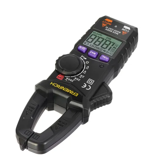 snímek Digitální klešťový měřič Ermenrich Ping MK10,  4
