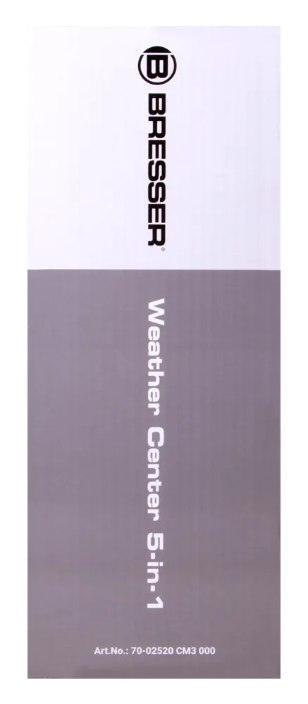 foto Meteostanice Bresser 5v1 s barevným displejem, černá,  16