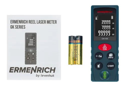foto Laserový měřič Ermenrich Reel PLUS GK100,  2
