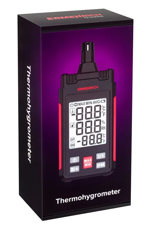 foto Termohygrometr Ermenrich Wett TU20,  9