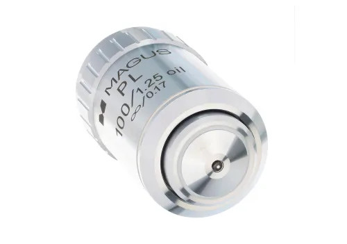 obrázek Rovinný objektiv s korekcí na nekonečno MAGUS MP100 OIL 100x/1,25 ∞/0,17,  3