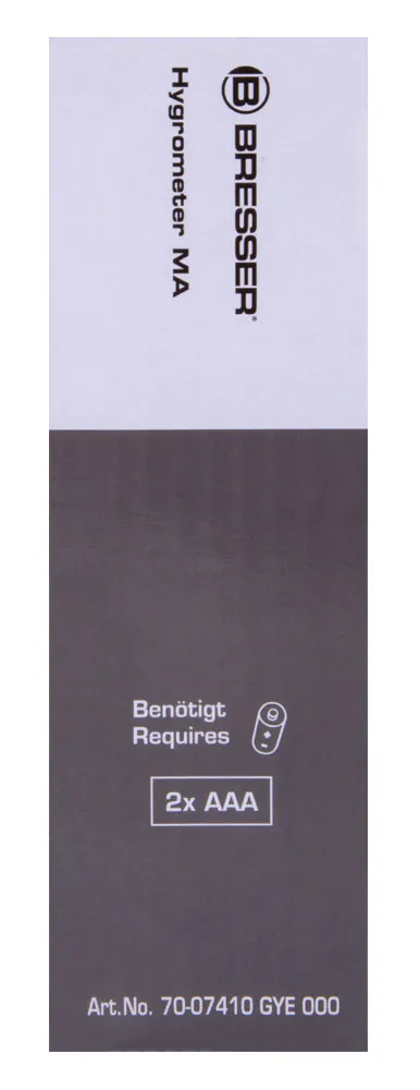 obrázek Vlhkoměr Bresser s alarmem proti plísním, bílý,  11