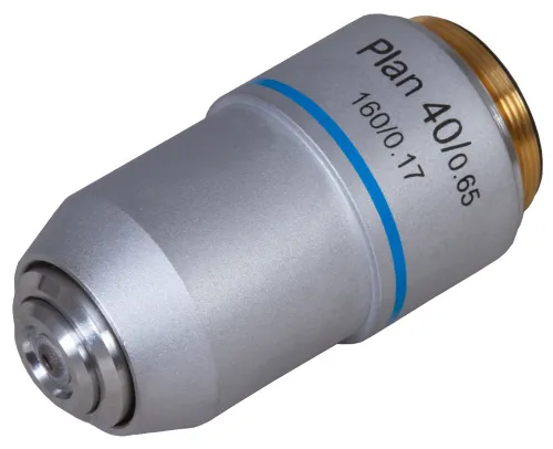 obrázek Rovinný achromatický objektiv Levenhuk MED 40x,  2