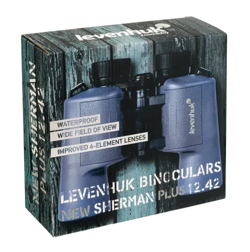 obrázek Binokulární dalekohled Levenhuk New Sherman PLUS 12x42,  13